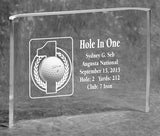 Hole-In-One 7x10 Acrylic Crescent Award