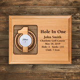 Hole-In-One 7x9 Laser Etched Plaque