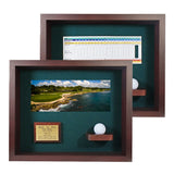 Hole-In-One Ball & Photo/Scorecard Shadowbox