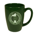 Lady Hole-In-One Cafe Mug -- Hole-In-One Logo