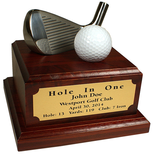 Hole-In-One Desk Top with Iron