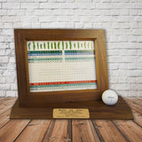 Hole-In-One Desktop Photo/Scorecard Display