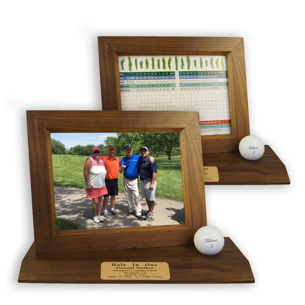 Hole-In-One Desktop Photo/Scorecard Display