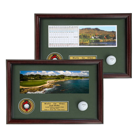 Hole-In-One Enclosed Shadowbox -- Cherry