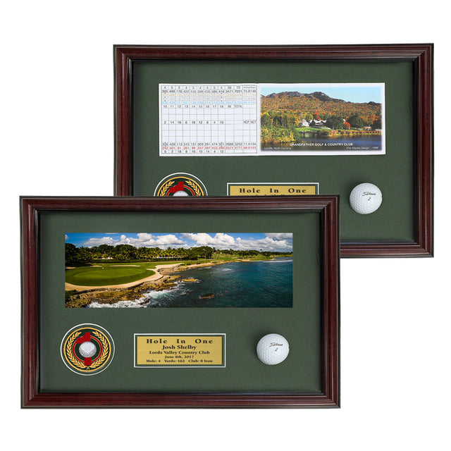 Hole-In-One Enclosed Shadowbox -- Cherry