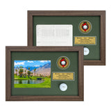 Hole-In-One Enclosed Vertical Shadowbox
