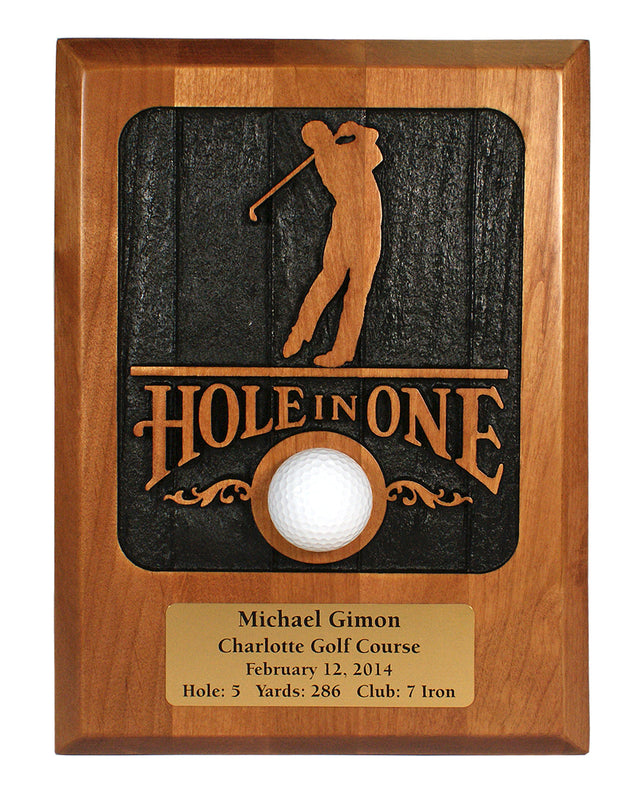 Hole In One Plaque