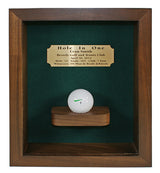 Hole-In-One Shadowbox with Ball Shelf