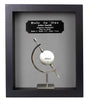 Hole-In-One Shadowbox with Caliper-Walnut -- Black/Gray