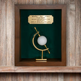 Hole-In-One Shadowbox with Caliper