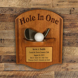Hole-In-One with Iron Plaque