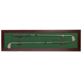 Horizontal Framed Two Golf Club Display