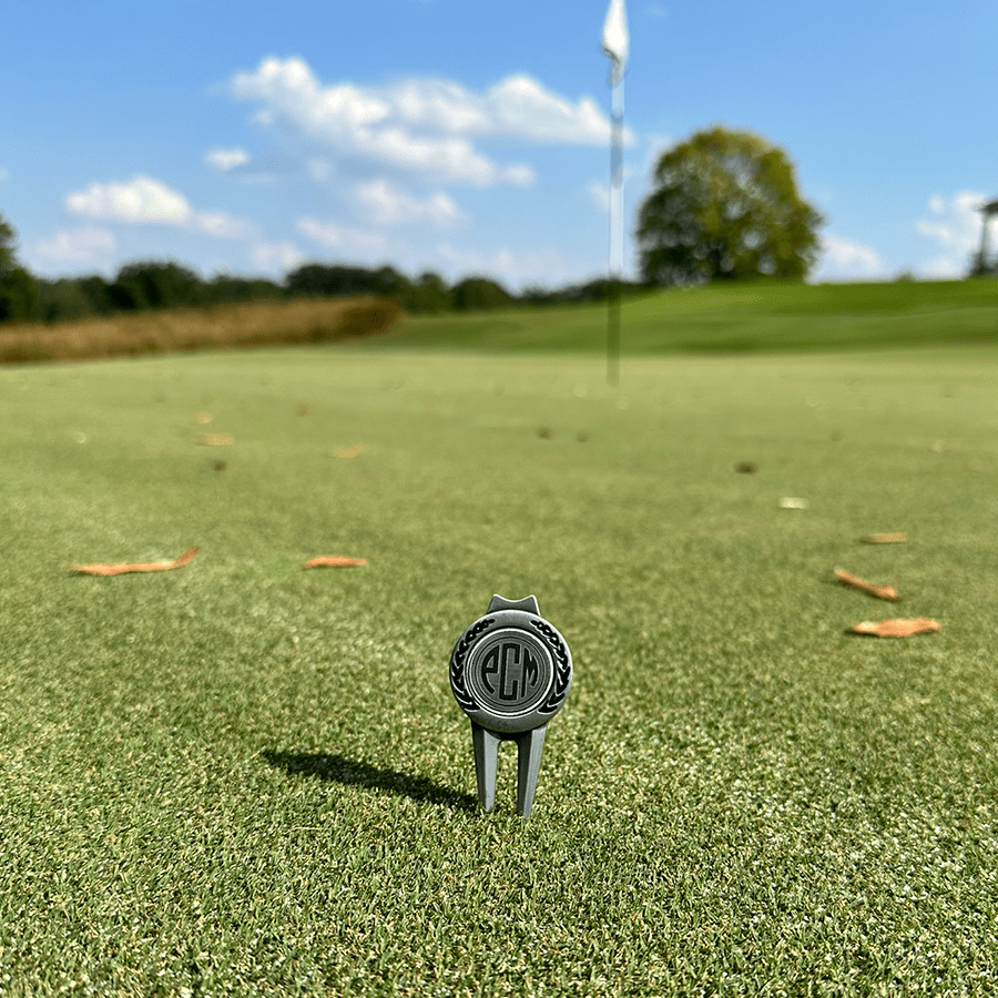 Individually Personalized Ball Marker and Divot Tool Sets