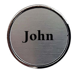 Individually Personalized Ball Marker and Hat Clip Sets