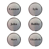 Individually Personalized Golf Ball Markers