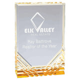Jewel Mirage Acrylic Golf Award