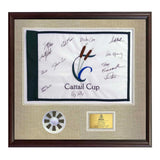 Framed Hole In One Pin Flag Shadow Box