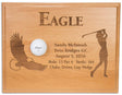 Ladies Eagle 12x9 Laser Etched Plaque