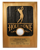Ladies Hole In One Plaque