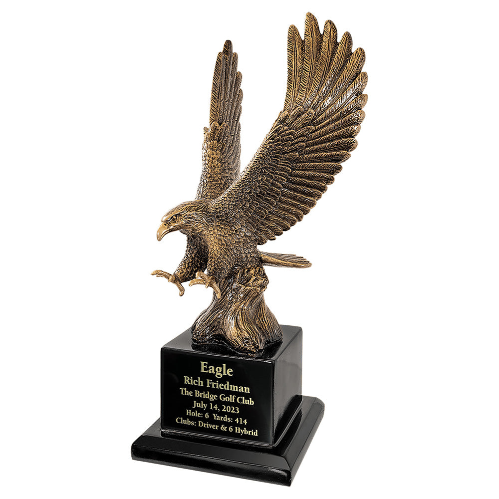 Large Bronze Eagle Trophy
