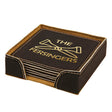 Leatherette Coaster Set