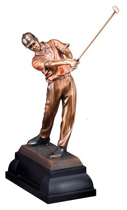 Men's Swing Resin Golf Trophy