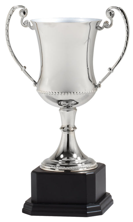 Nickel Plated Cup Golf Trophy