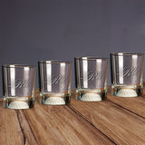 Fore Double Old Fashioned Custom Bar Glasses