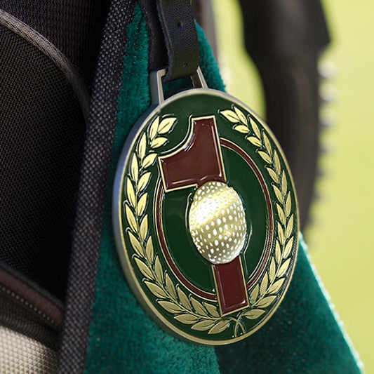 Personalized Hole-In-One Bag Tag and Ball Marker