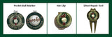 Personalized Hole-In-One Bag Tag and Ball Marker