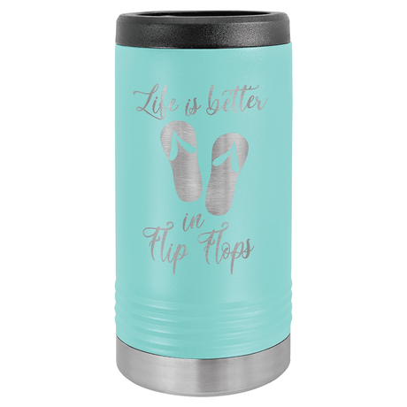 Custom Stainless Steel Colored Slim Beverage Holder