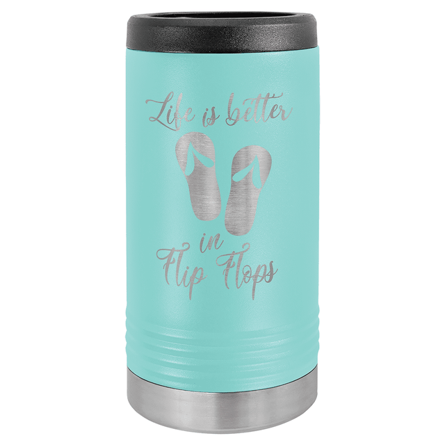 Custom Stainless Steel Colored Slim Beverage Holder