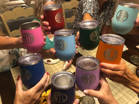 Custom Stainless Steel Stemless Wine Glass