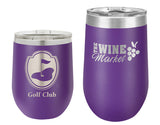 Custom Stainless Steel Stemless Wine Glass