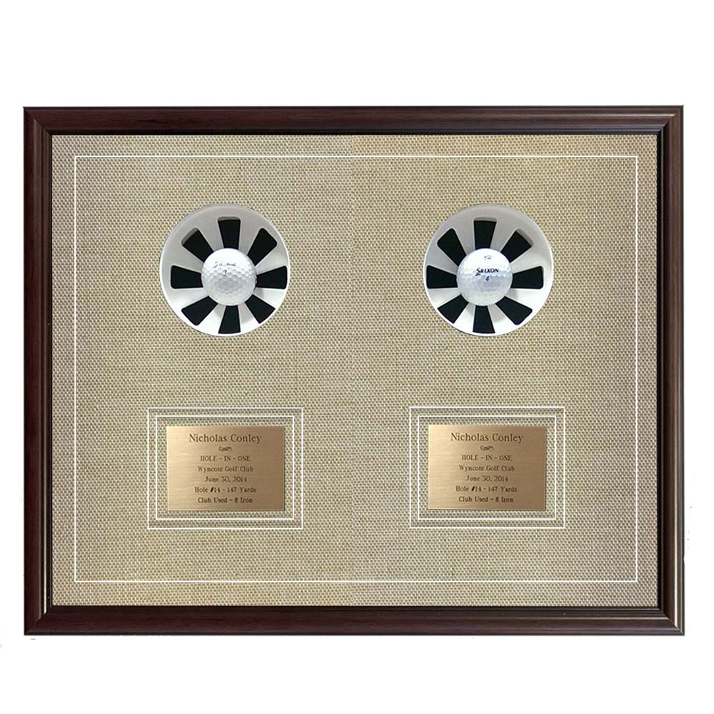 Double Hole-In-One Display
