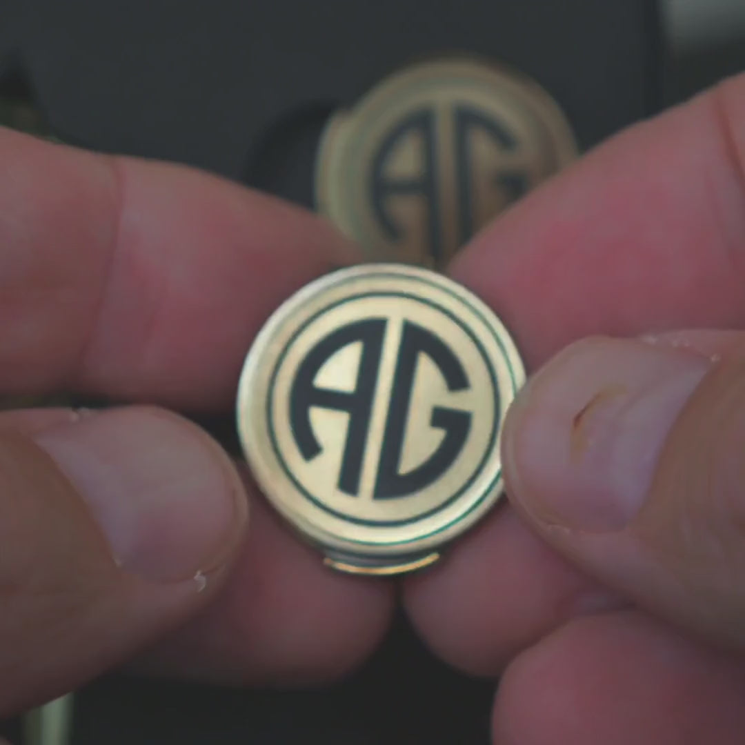 Personalized Hat Clip Golf Ball Marker Set