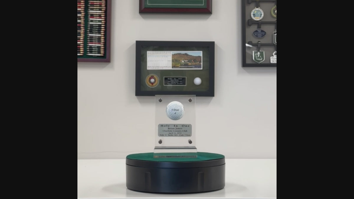 Acrylic Hole-In-One Golf Ball Display