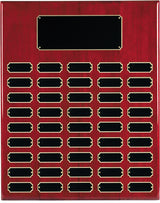 Rosewood Piano Finish Perpetual Plaque