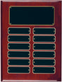 Rosewood Piano Finish Perpetual Plaque