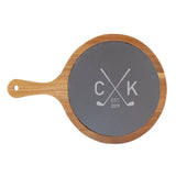 Round Slate Serving Board