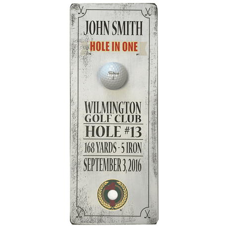 Rustic Hole-In-One Award