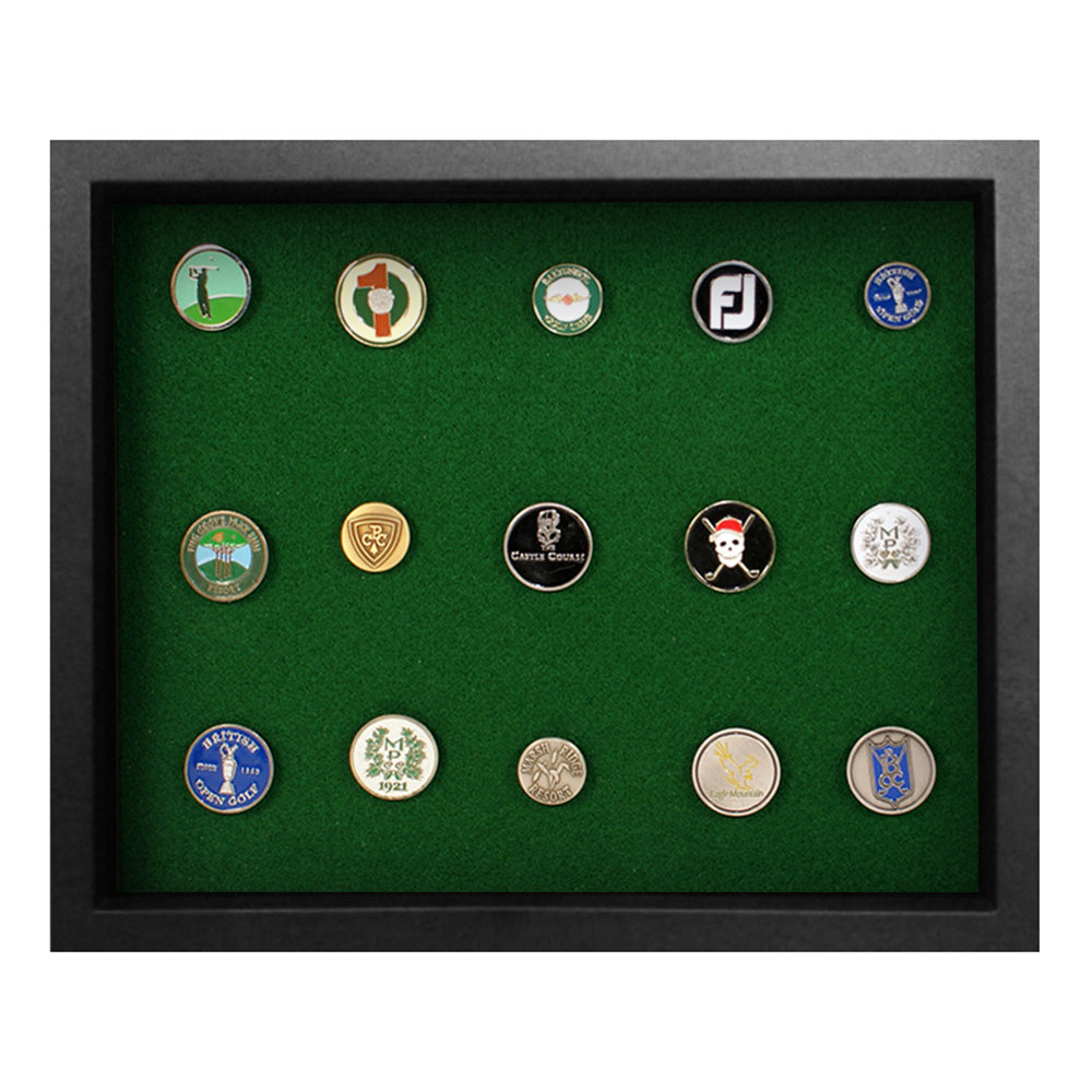 Shadow Box Ball Marker Display