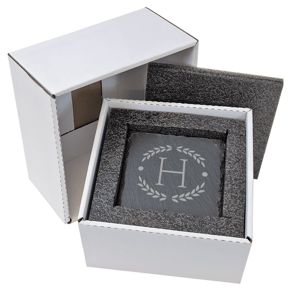 Slate Coaster Set