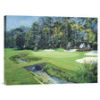 "The 13th At Augusta-Azalea" Wrapped Canvas