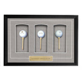 Three Ball and Tee Shadow Box