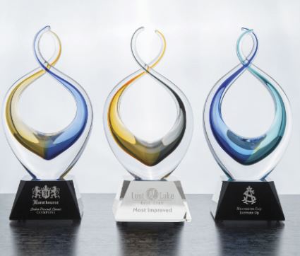 Zola Twist Golf Trophy